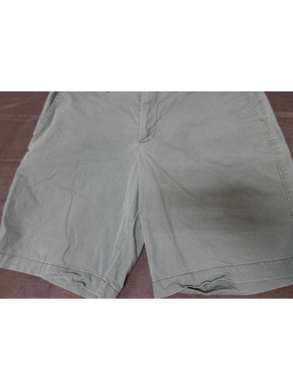 DESINGER BANANA REPUBLIC AIDEN SHORT COTTON BLEND CASUAL WORK GREEN SHORTS 34